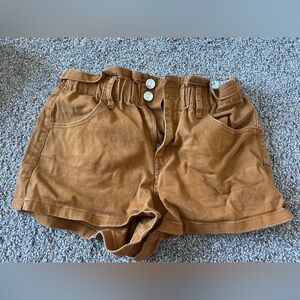 Wild Fable Tan High Waist Shorts